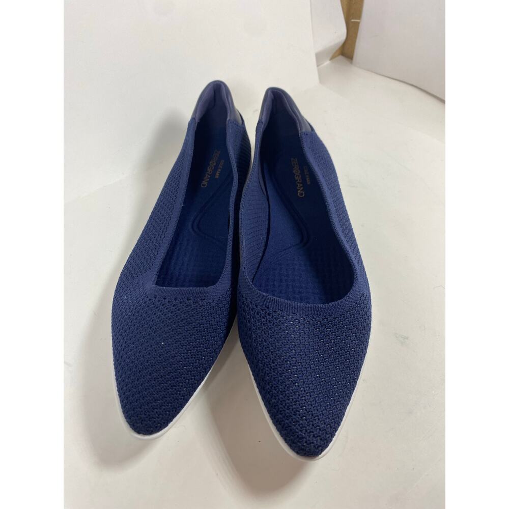 Cole Haan Zerogrand Flats Blue 9W - Picture 2 of 5